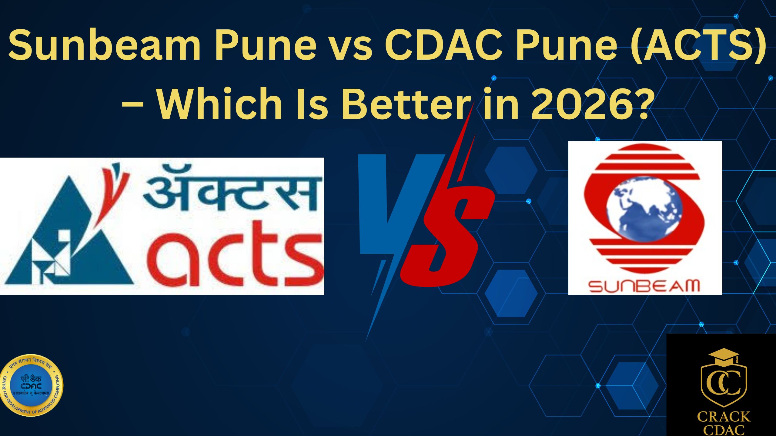 Sunbeam Pune vs CDAC Pune (ACTS) – Which Is Better in 2026?